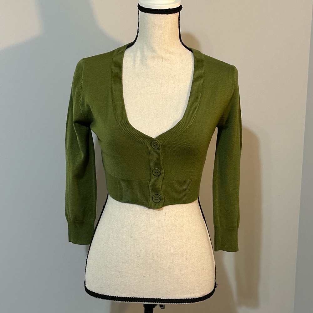 Cropped Cardigan